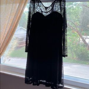 Black lace dress. Torrid size 2